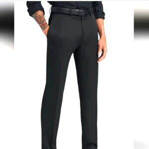 KENNETH COLE REACTION Dress Pants Black Men's Size 32W 32L